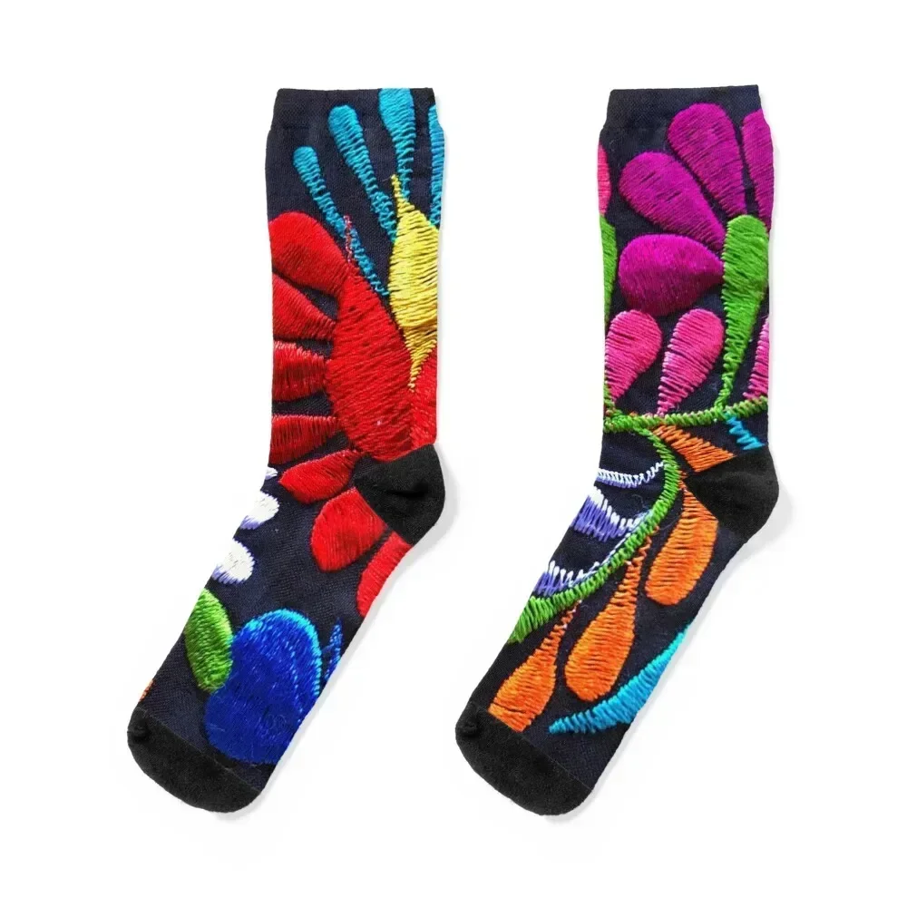 Fiesta Flowers Socks essential funny sock Socks For Man Women's