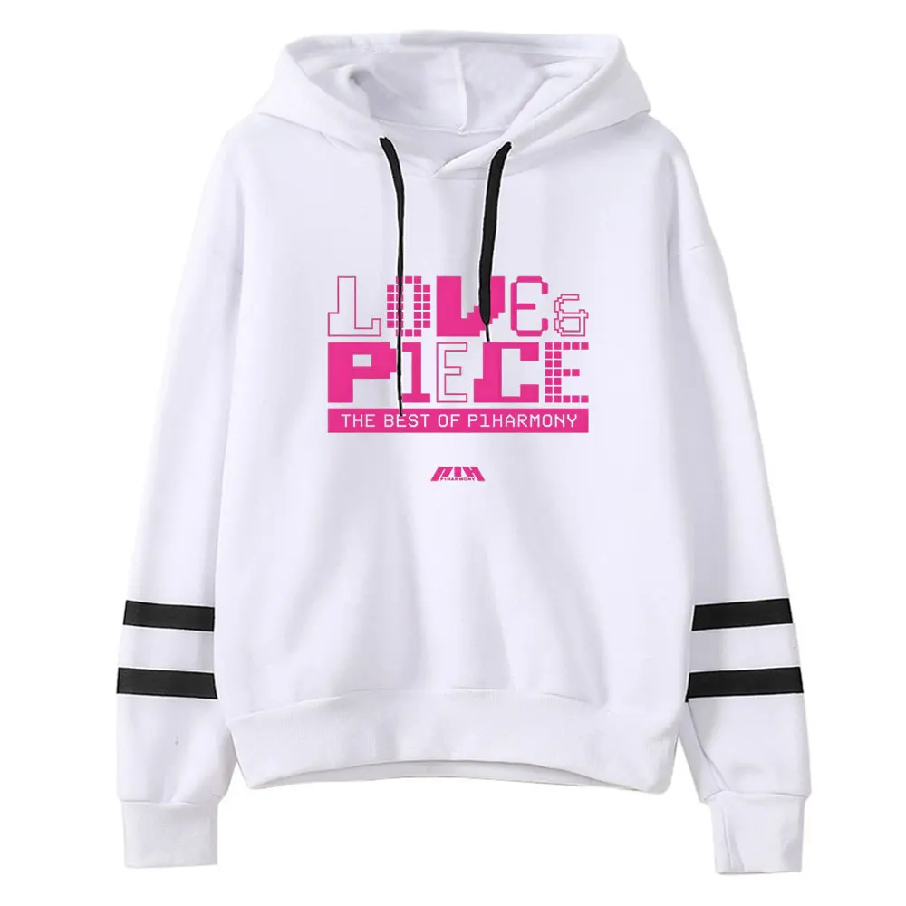 P1Harmony Merch Vintage 90s Pullover Hoodie Fashion Hoodie Pullover Sport Sweatshirt Streetwear Sweatshirt