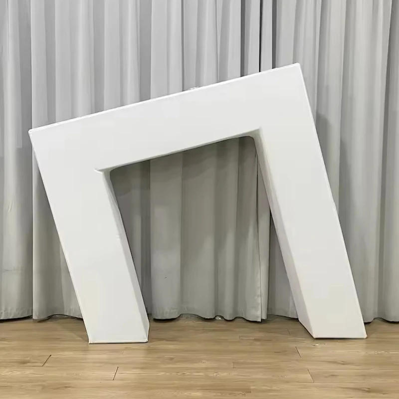 

Настраиваемая 3D-арка из алюминия с наклонной задней стенкой, однотонная, для украшения свадеб, дней рождения и воздушными шарами