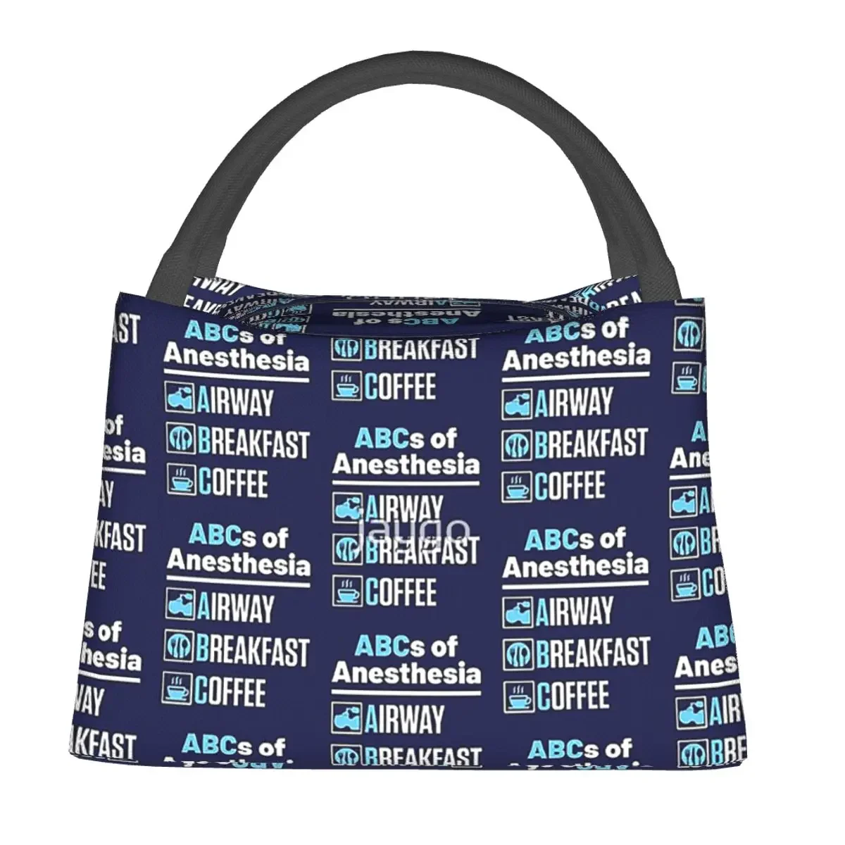 Anesthesiologist Anesthesiology Doctor Nurse Lunch Bags Insulated Bento Box Lunch Tote Picnic Bags for Woman Children School