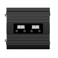 ATNJ black 2g 3g 4g triple band cell phone 70db GSM 900 lte 1800 WCDMA 2100 MHz mobile cellular signal repeater