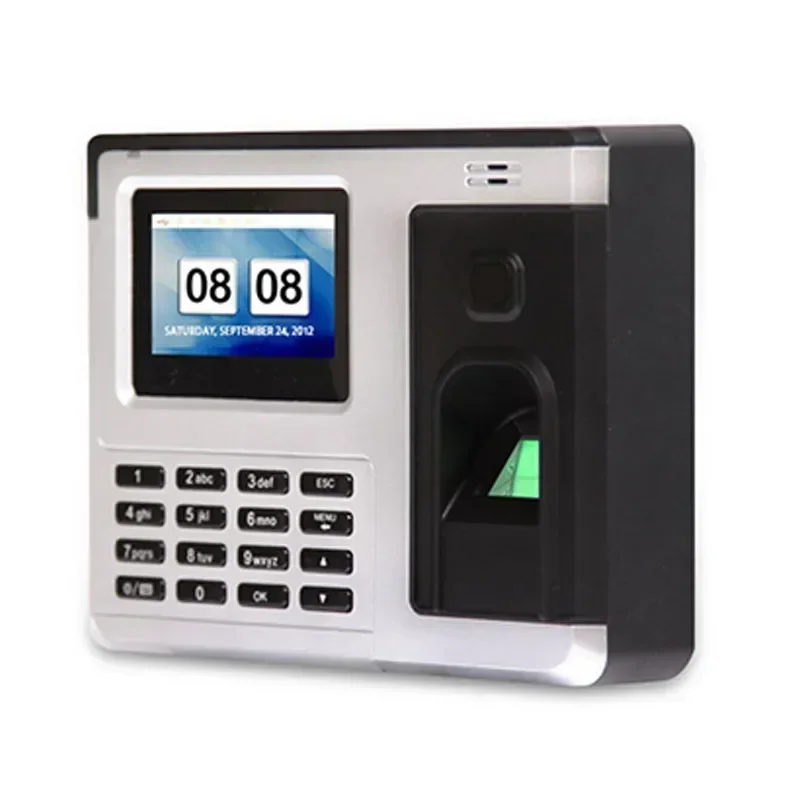 

New Upgrade Time Recording Attendance Z800 Fingerprint Attendance Punch Card Check-in Machine Card System 2.8-inch TFT Color LCD