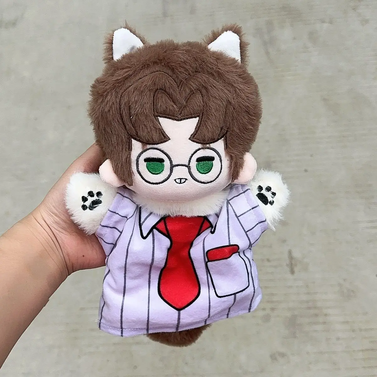 Anime Identity V avvocato ballerino femminile coordinamento Jack Cosplay coda peluche bambola idolo corpo burattino a mano peluche giocattoli regalo di compleanno