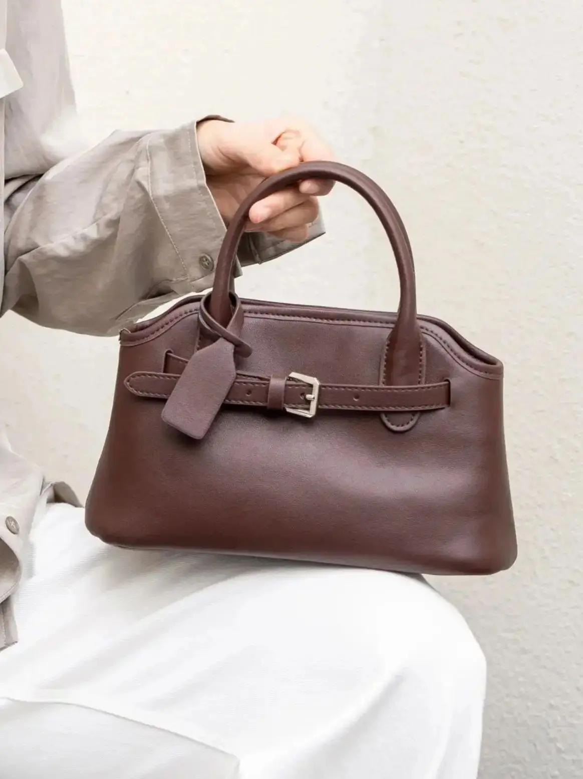 Genuine Grade Leather Women Shoulder Crossbody Purse Bags Luxury Designer Brand Female Soft Cowhide Small Handbag for Woman New