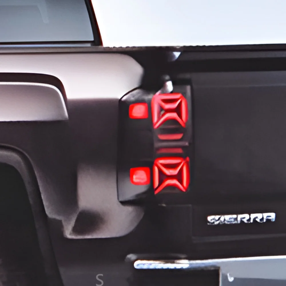 

Автомобильные задние фонари в сборе для GMC Sierra 2014-2018, светодиодные автоматические задние фонари, обновление мигающего сигнального света, инструменты Plug and Play