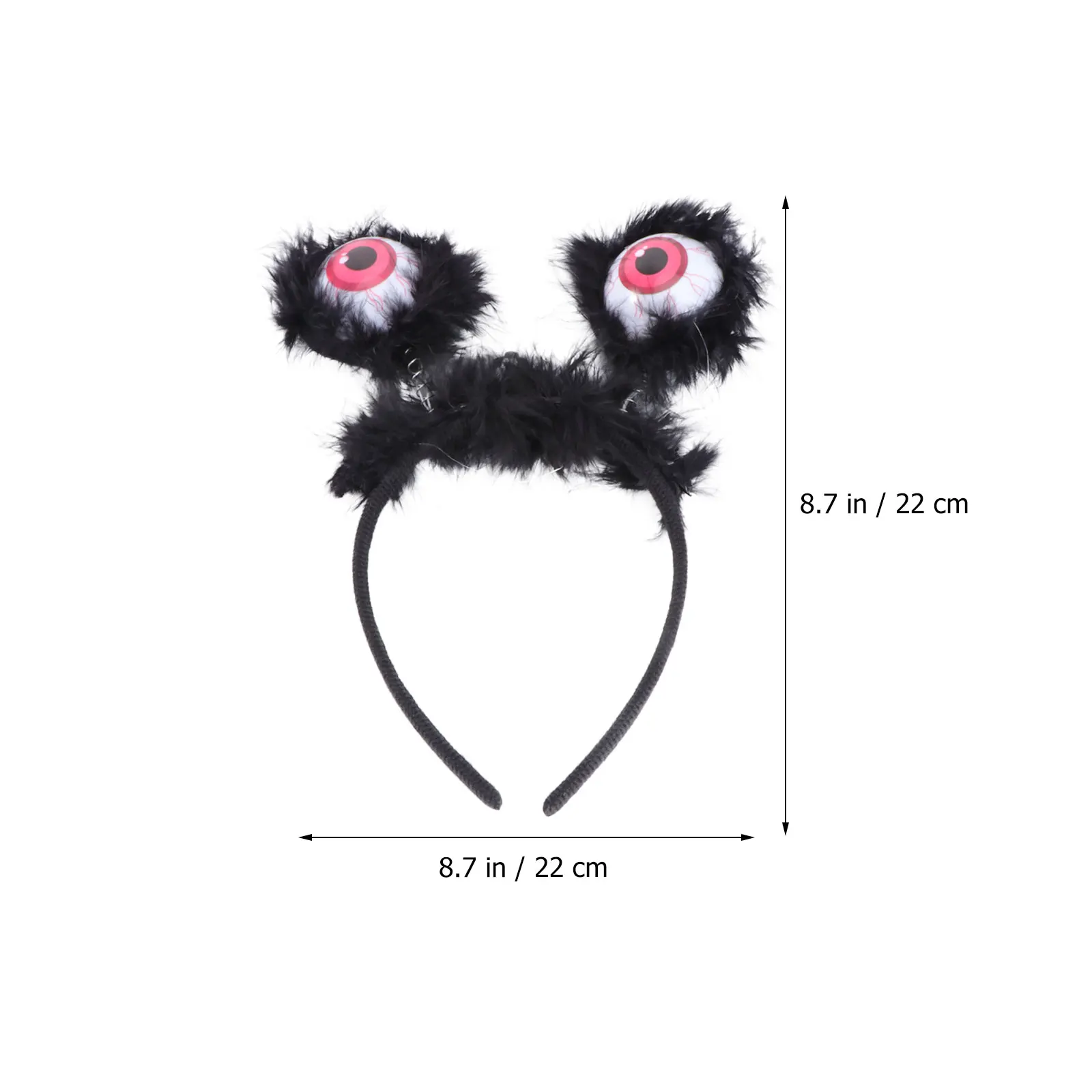 

2 шт., светящаяся повязка на голову для глаз на Хэллоуин, модный обруч для волос с глазами, аксессуары для волос для косплея, повязка на голову на Хэллоуин