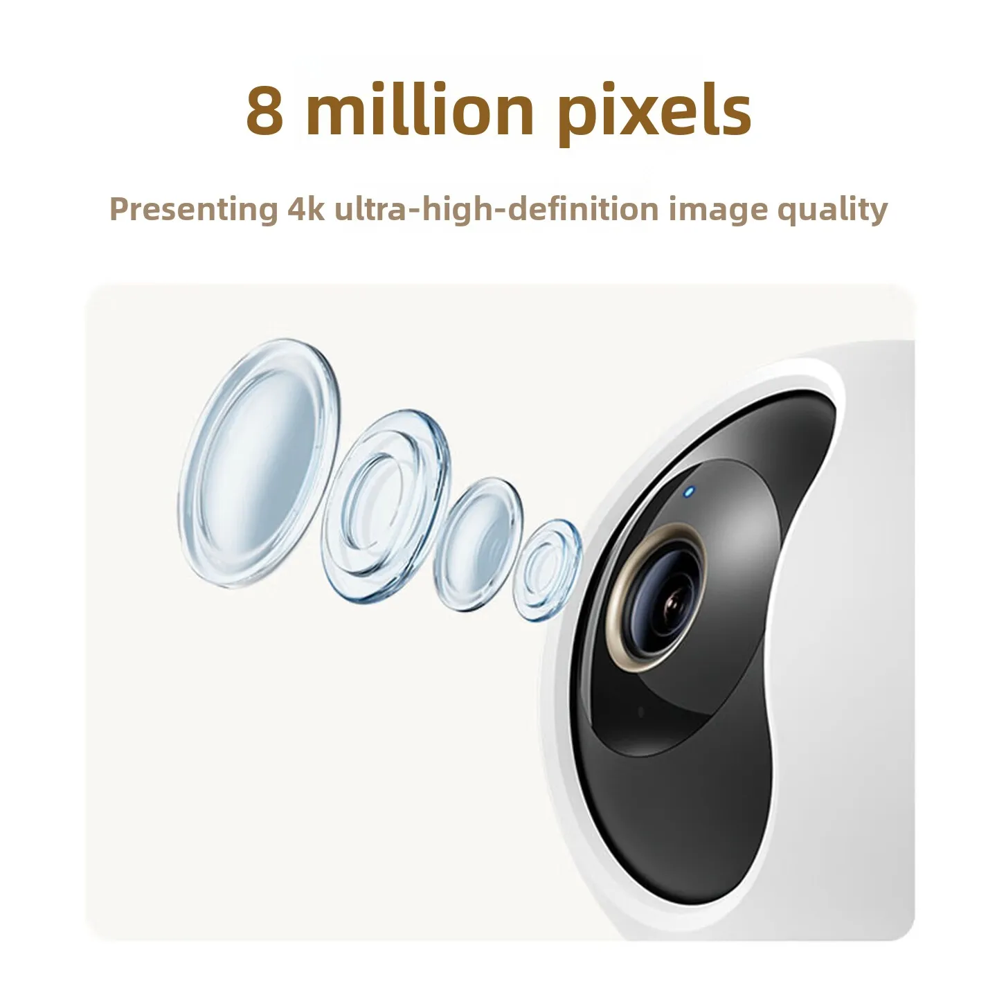 Xiaomi Smart Camera 4 Pro PTZ WiFi IP Security Camera 360° View Two Way Audio AI Human Detection Indoor Baby Monitor Night