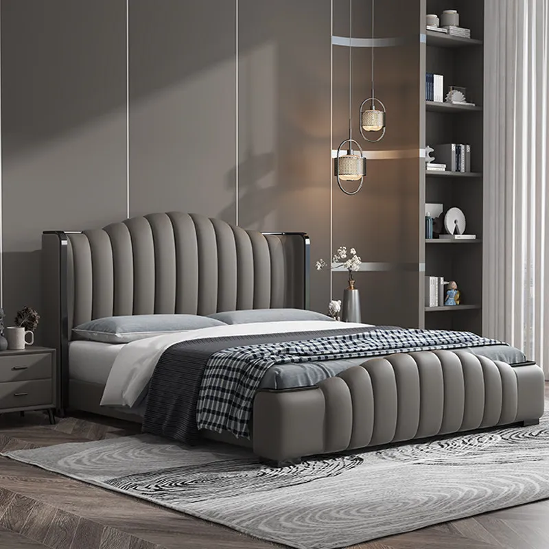 

*Wooden Storage Beds Kids Minimalist Furniture Set American king Size