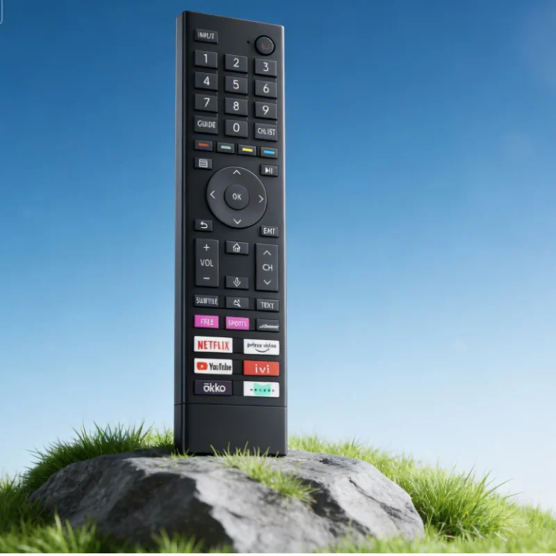 Applicable to Hisense TV Remote Control Replace ERF3E80H Compatible with 43A6BG 43A6G 50A6BG 50A6G 55A6G-ABWO Models