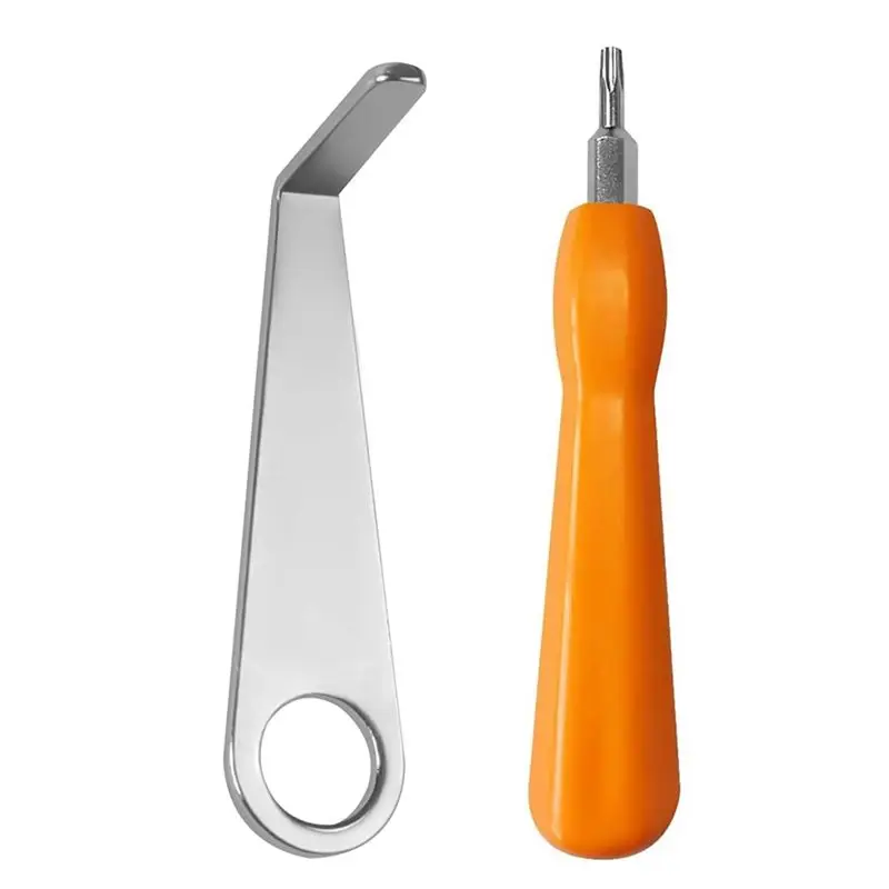 AEE4-Video Doorbell Key Replacement Tool,Secure Removal Key Tool For Ring Battery Doorbell ,Doorbell Opening Key Tool