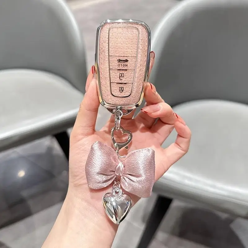 

For Toyota Key Shell Smart Key Car Remote Key Cover Case GR Fortuner Legender Sigma4 Camry Prius Camry Corolla C-HR