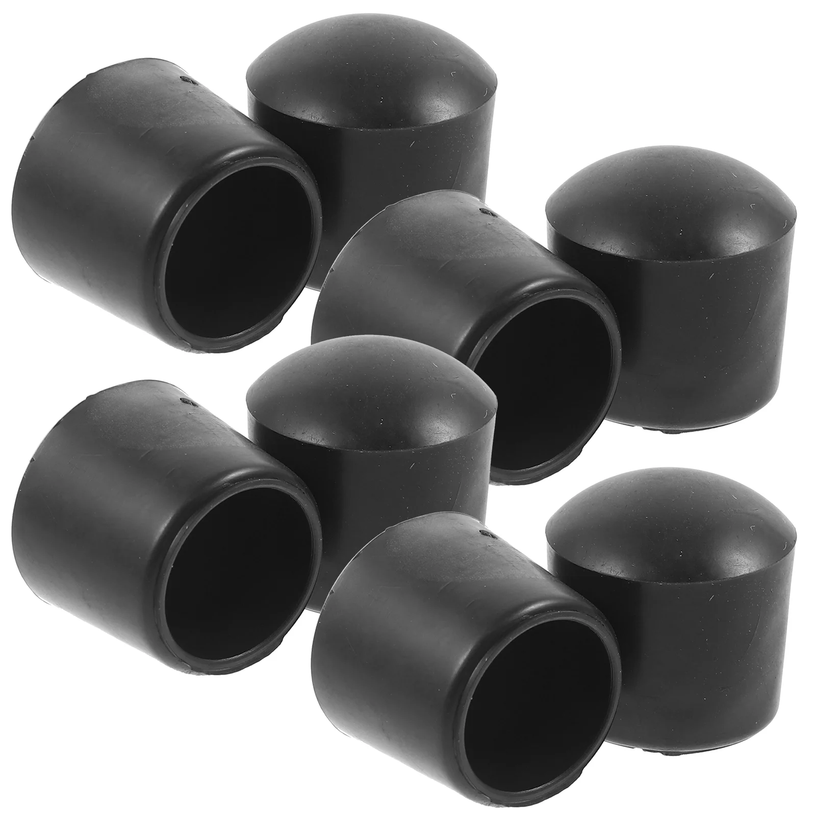 

8 Pcs Football Machine Cap Foosball End Caps Plug Bearing Rod Table Pvc Accessories Supplies