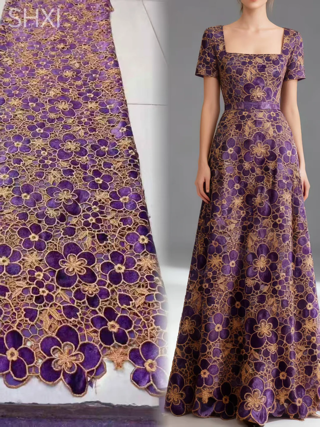 

Африканская бархатная кружевная ткань, высокое качество, женская вечеринка, вышивка, нигерийские французские свадебные материалы, мода 2026