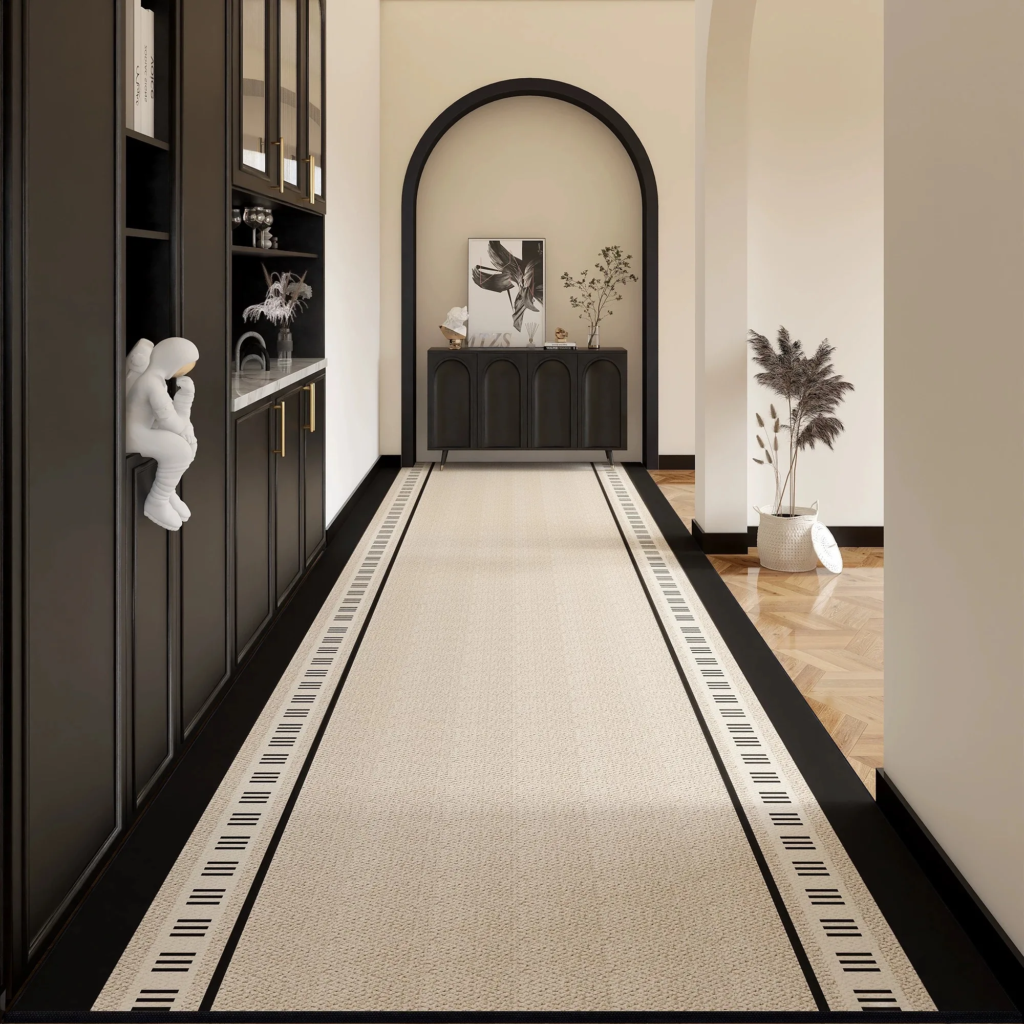 Hallway Mat Corridor Runner Carpet Long Non-slip Rugs Entrance Doormat Welcome Rug Bedside Floor Mats for The Bedroom Home Decor