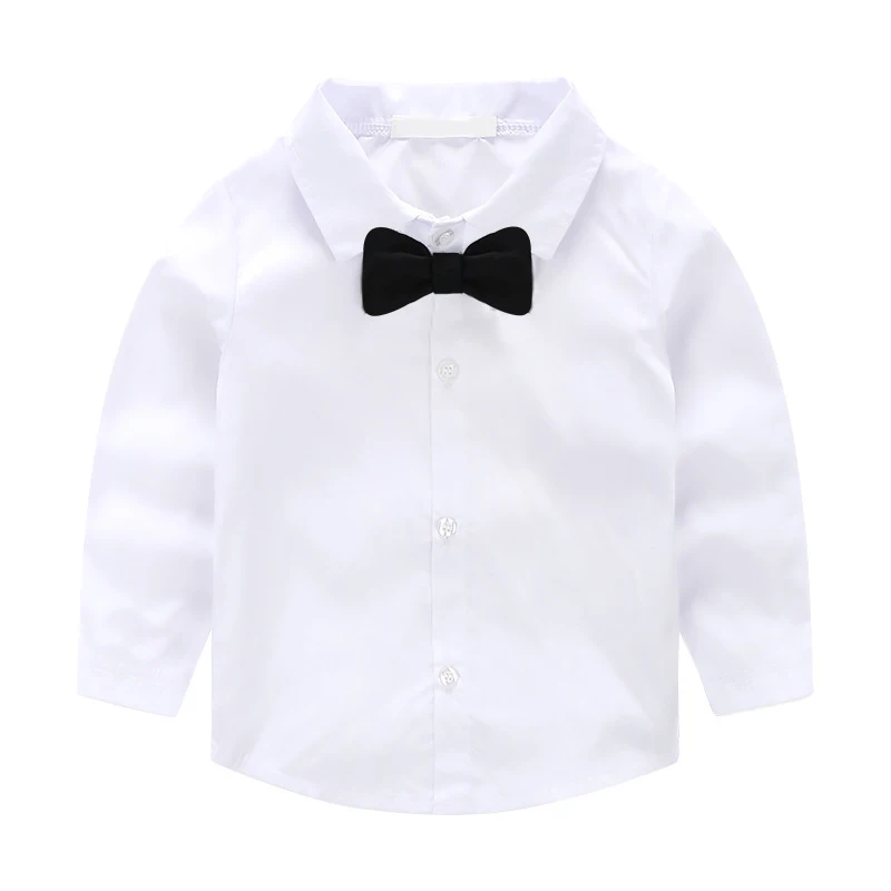 Spring Newborn Boy Clothes Korean Fashion Gentleman Black Suit Coat+Tops+Pants Kids Outfit Baby Boutique Clothing Sets BC1018-1