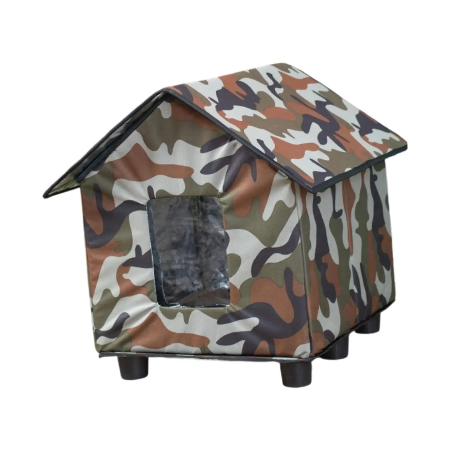 屋外用猫ハウス、犬小屋、耐候性ペット用品、防風性野良猫シェルター、納屋、コミュニティポーチ用ペットハウス