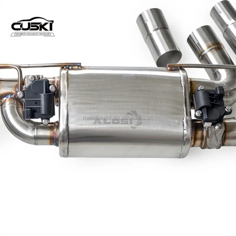 Tubo de escape cat-back para bmw 330i 340i f30 2.0t 2013-2018 sistema de escape de válvula inteligente de alto desempenho acessórios de escape de carro