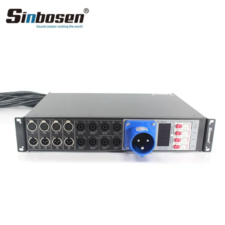 Sinbosen Professional Sound System LAS4+8 Line Array Speakers Power Controller Distributor