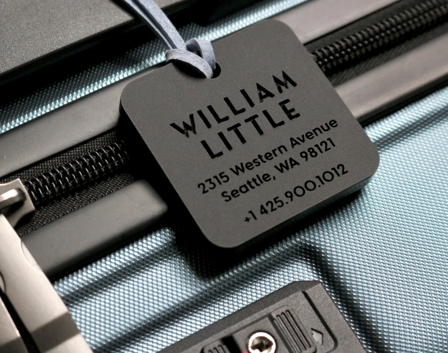 Luggage Tags Personalized Custom Luggage Tags Mother's Day Gift Anniversary Wedding Bridesmaid Engraved Travel Bag Tag