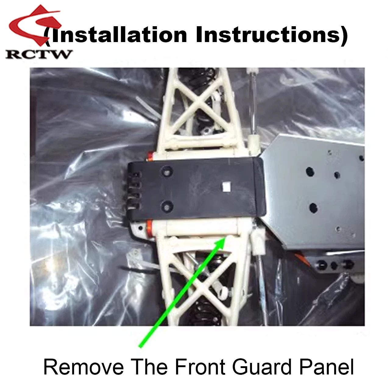 Suporte de estrutura frontal de metal em aço inoxidável HD para carro 1/5 Rc HPI ROFUN BAHA ROVAN KM BAJA 5T 5B 5SC peças sobressalentes de atualização de caminhão