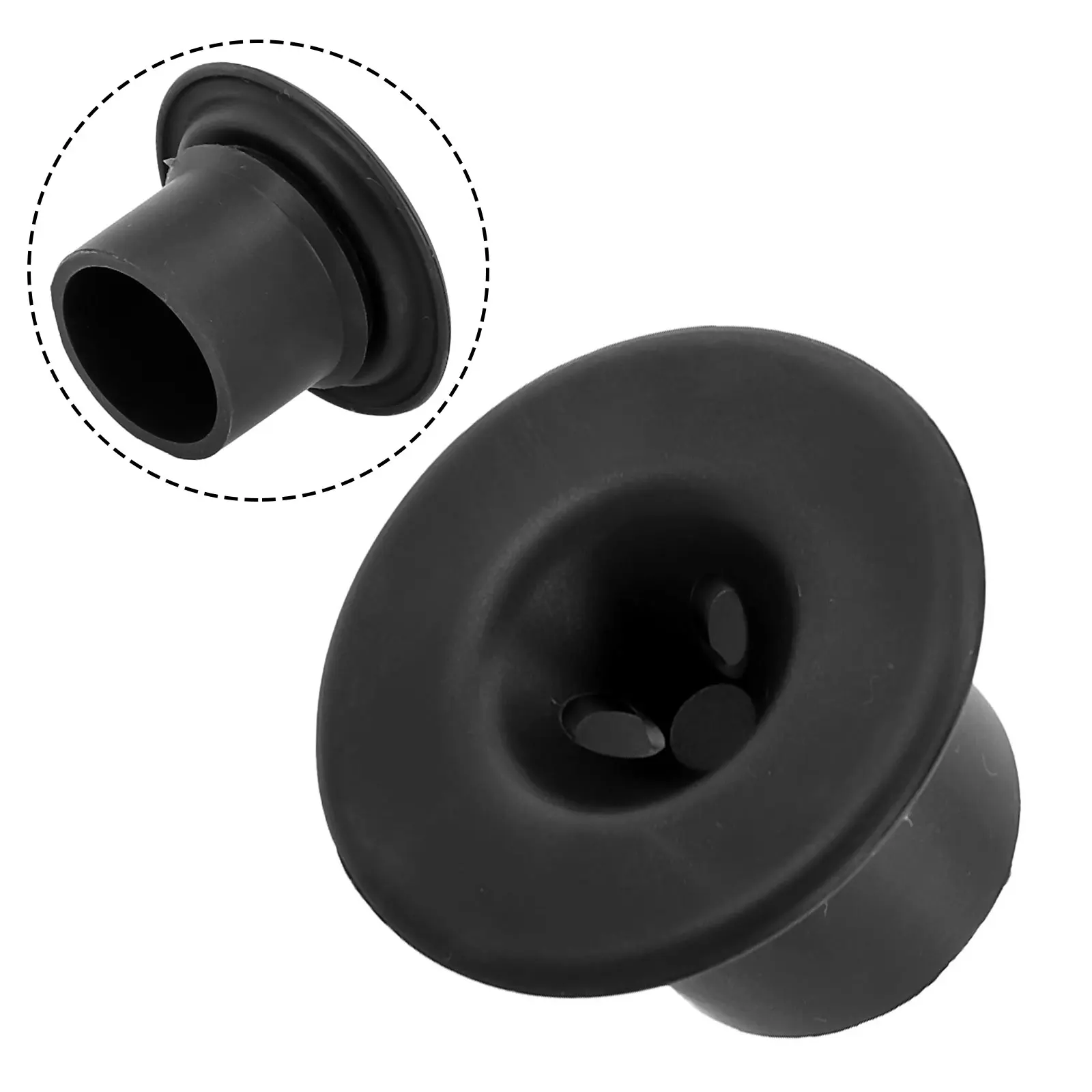 1pc Rubber Grommet A1079972781 Cable Wire Hole Grommet For Auto Wiring Elec Gasket Panel O-Ring Seal For Mercedes W126 R107 W116