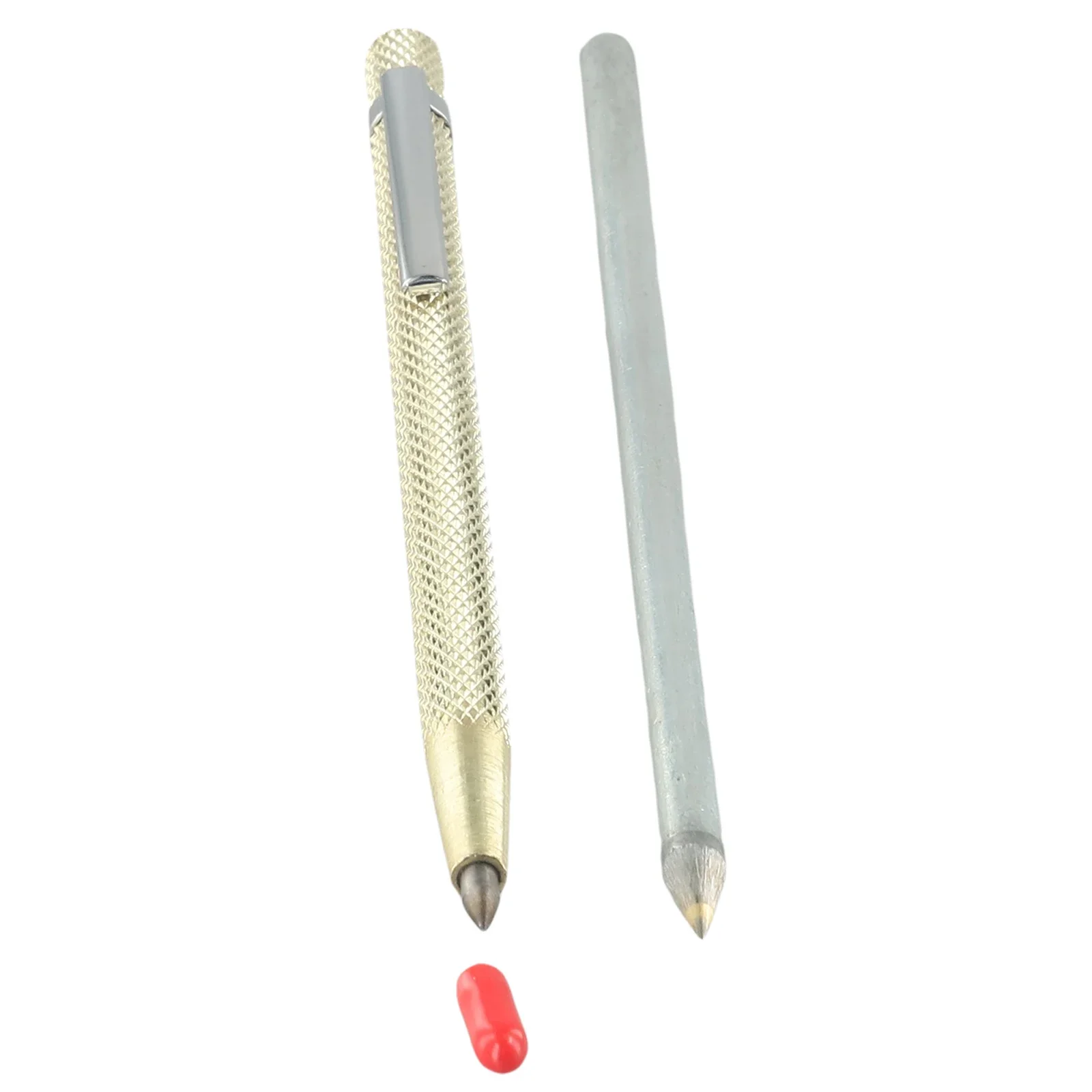 

Scriber Glass Tile Cutter For Marking Glass Tiles Metal Tile Cutting Pen Wear-resistant 2PCS Engraving Pen Gold And Silver