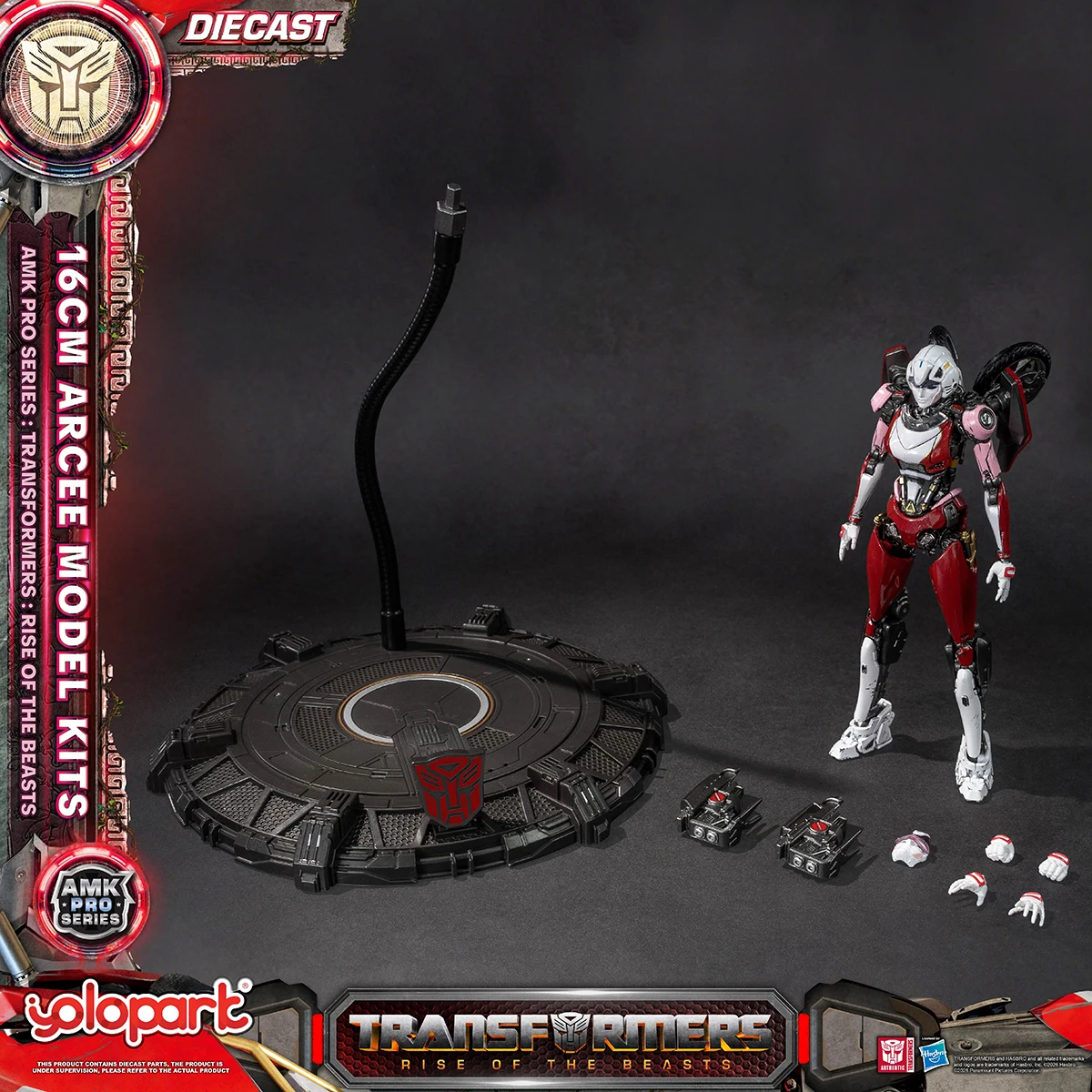 HIPLAY Yolopark Mecha Arcee AM - đánh giá và giá Model Kit Yolopark