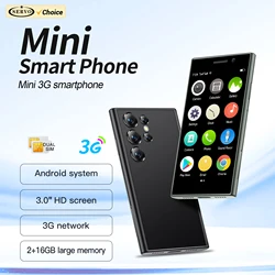 SERVO S26 Mini 3G Smartphone Android 9.0 System 2 SIM Cards 2GB+16GB Play Store Face Unlock WiFi Hotspot 3.0