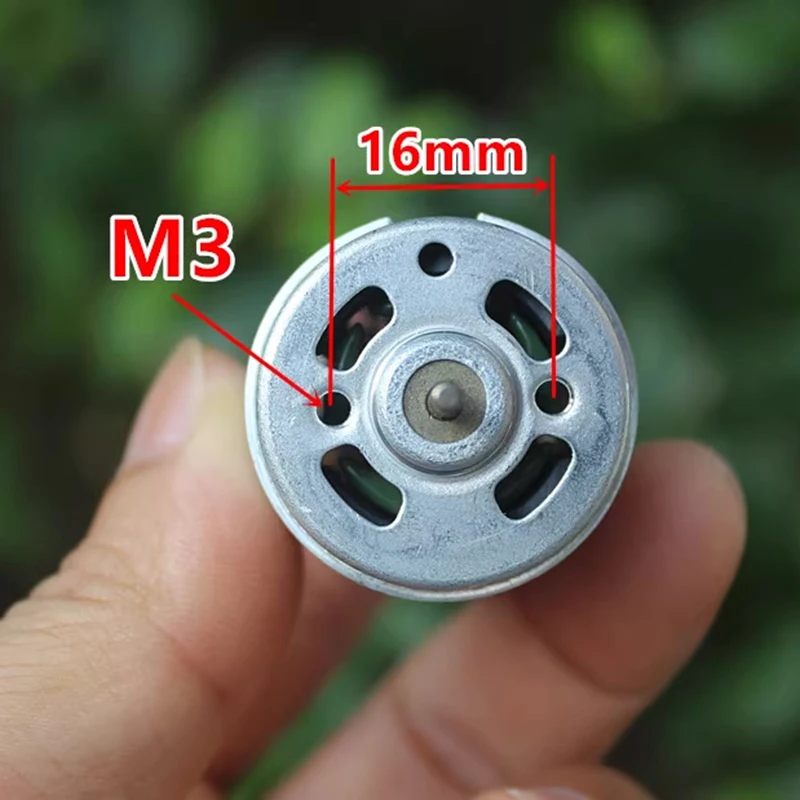 RS-395 Micro 28mm Electric Motor DC 12V 14.4V 16.2V 18V 24V 19500RPM High Speed Carbon Brush Motor DIY Hobby Toy Drill Tools