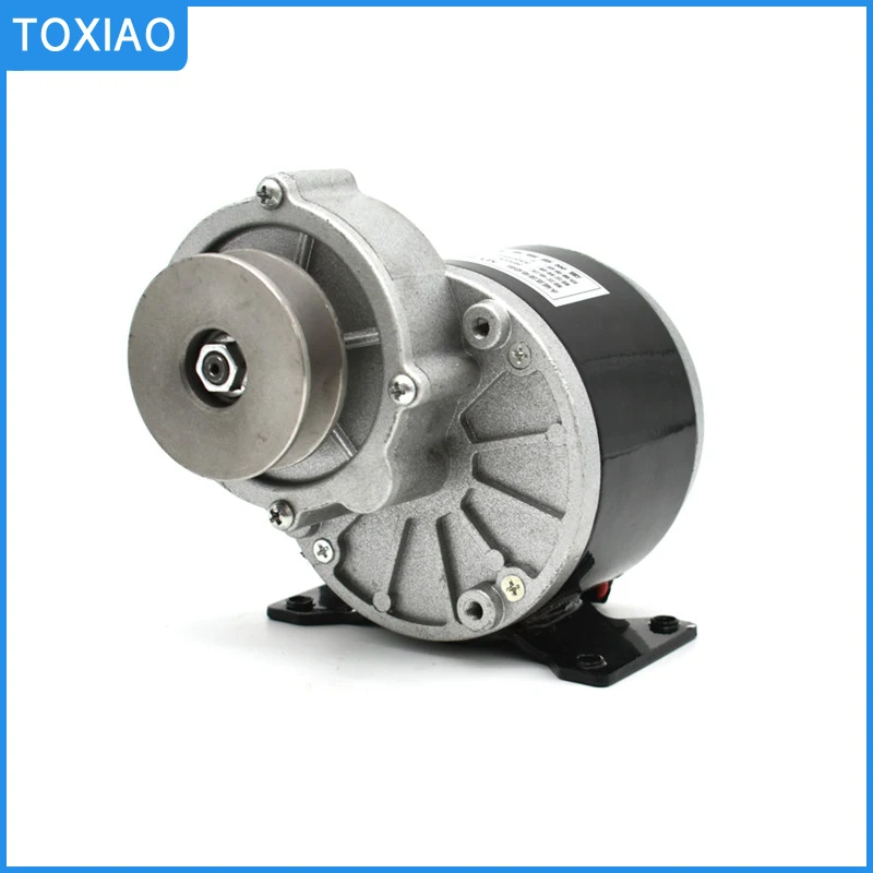 12V 24V 36V 250W 350W Brushed Permanent Magnet DC Gear Motor MY1016Z Electric Bike Bicycle Tricycle Ebike Belt Motor Big Torque