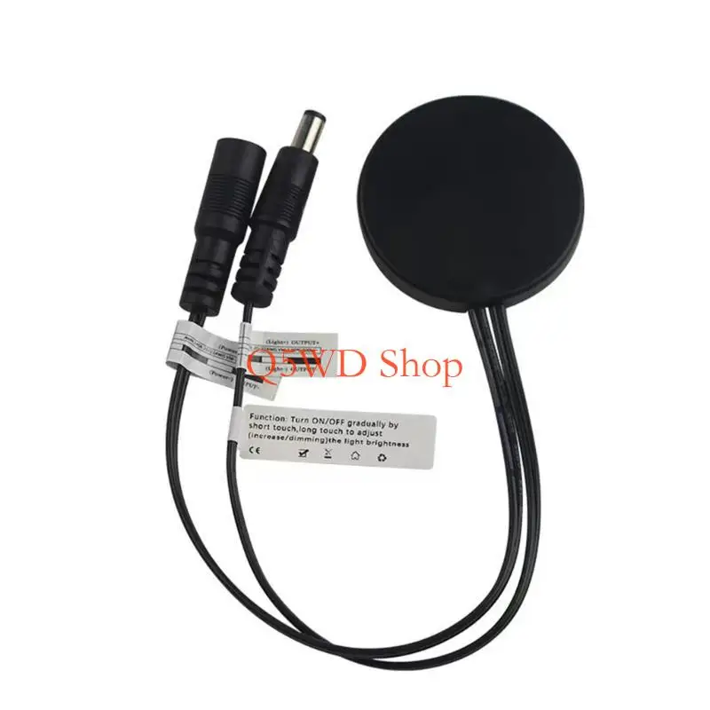 Q5WD Touch Induction Switches Modern Touch Response Light Switches Lighting Solution for Lamp Works on Glass Stone
