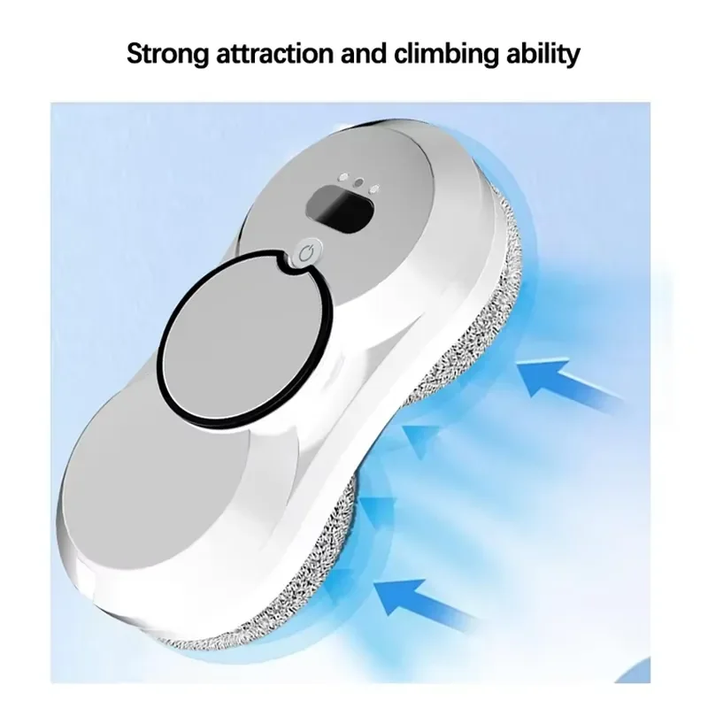 W17S Automatic Window Cleaner Robot Double Side Glass Cleaning Machine Smart Water Spray Scrubbing Device For Home High Rise