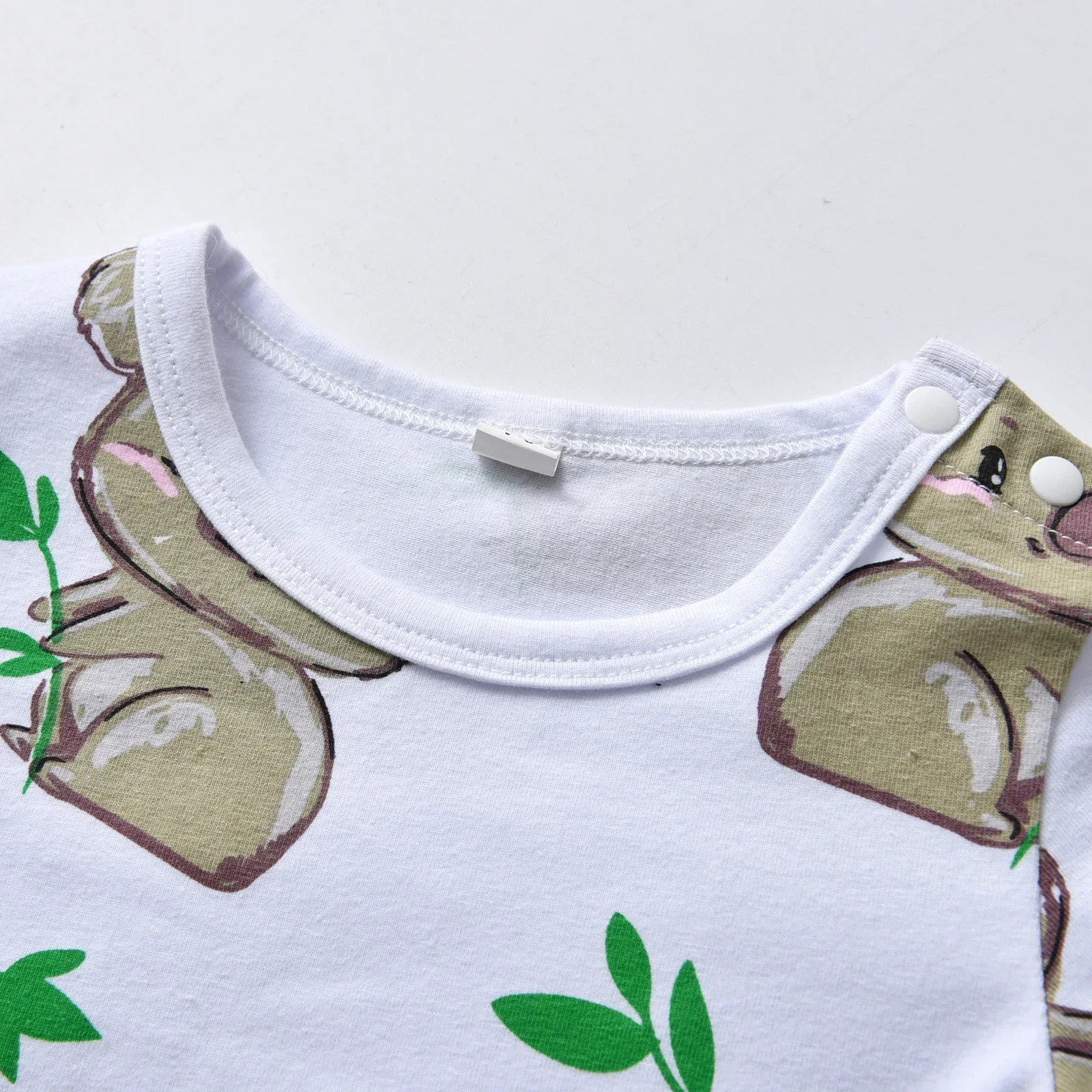 2024 Newborn Infant Baby Boys One Piece Climb Clothing Cute Koala Print Cotton Long Sleeve Romper Jumpsuits Spring Fall Clothes