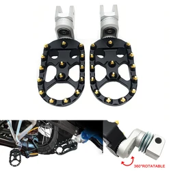 For BMW R1100GS R1150GS Adjustable Front&Rear Footrest Rotatable Foot Rest Footpegs R1100 GS 1150GS 1100GS 1994-2004 Motorcycle