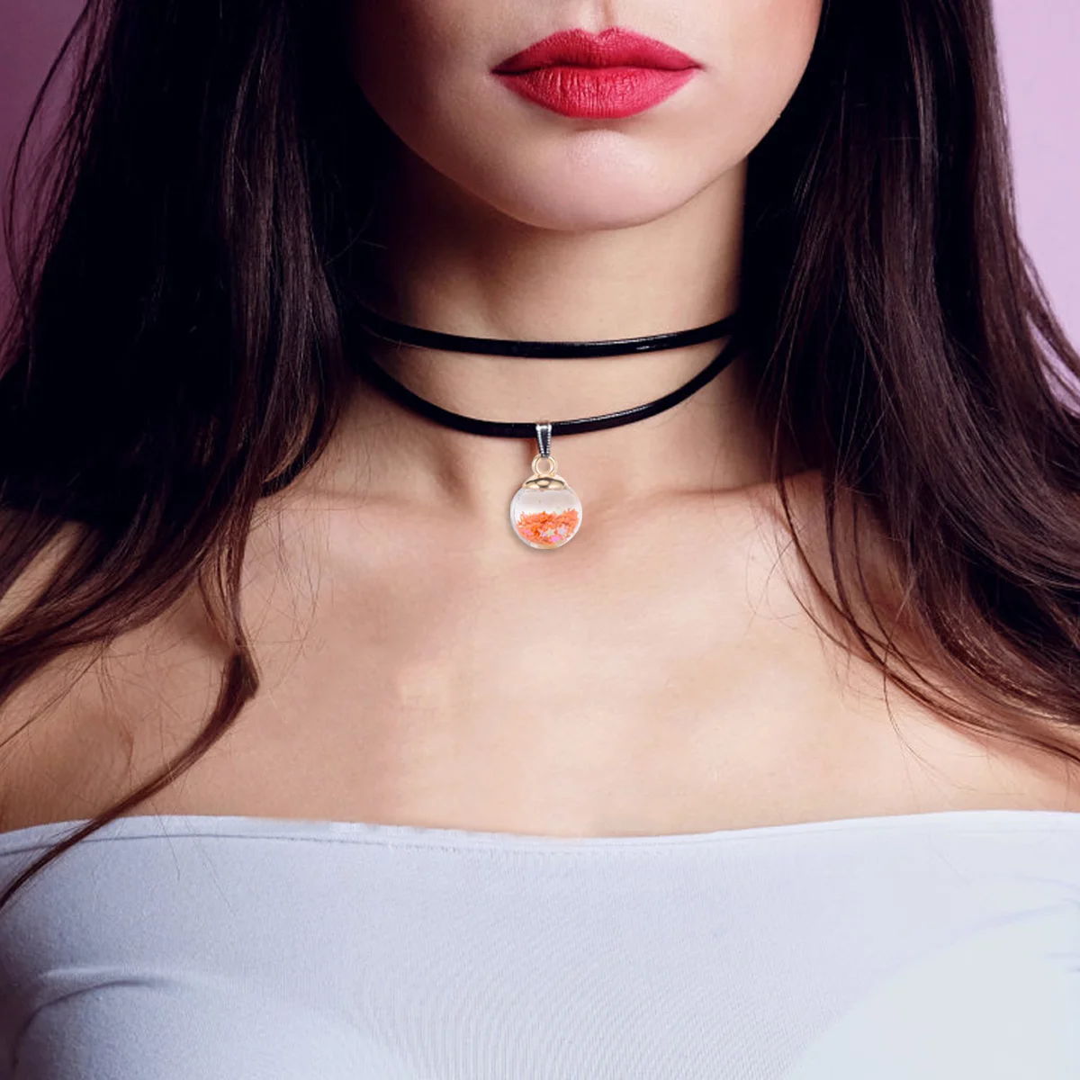 34 Stuks Kleurrijke Ster Glazen Bal Charms Mini Transparante Globe Glitter Hanger Craft Sieraden Supply Unieke Gift Ball Charms