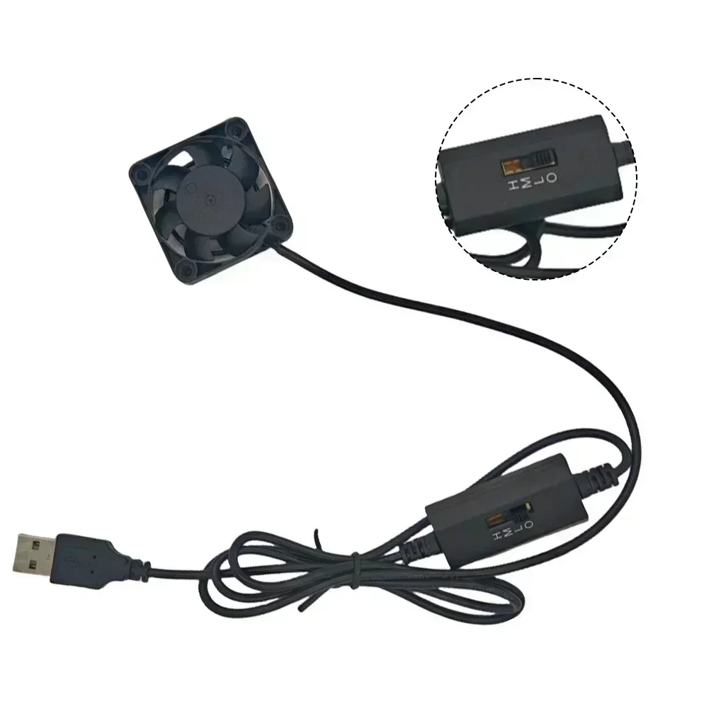 Mini 40mm USB Cooling Fan With 3 Adjustable Speeds For Laptops And Other Devices Mini Cooling Fan With Adjustable Wind Speed