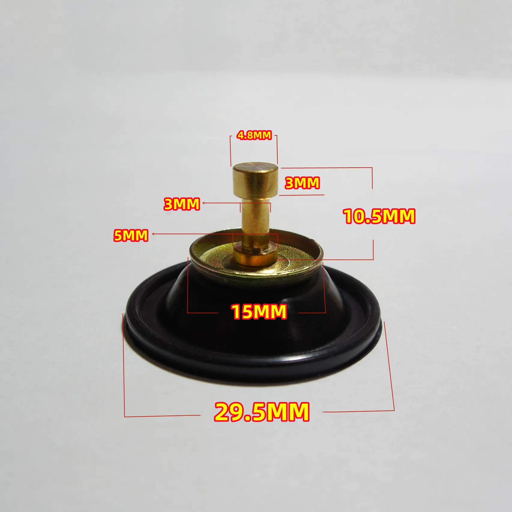 For Suzuki (AN400) Burgman 400/Skywave 400 Scooter Carburetor Repair Kit with Electronic Enrichment Valve and Plunger