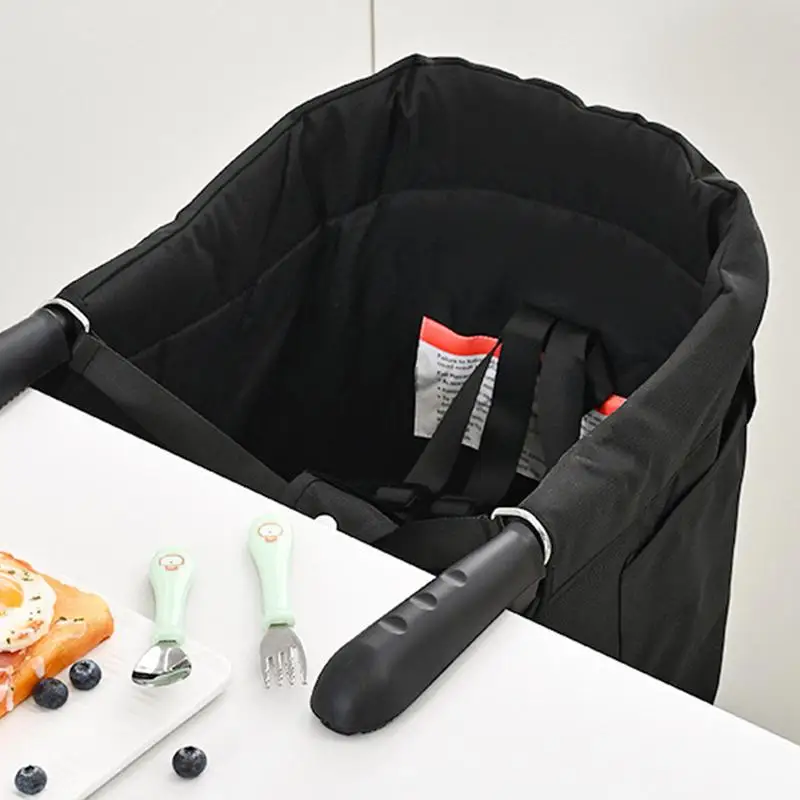 Haken am Hochstuhl Leichter Hochstuhl für Reise tisch Hochstuhl clip am klappbaren Baby fütterung ssitz für Esstisch