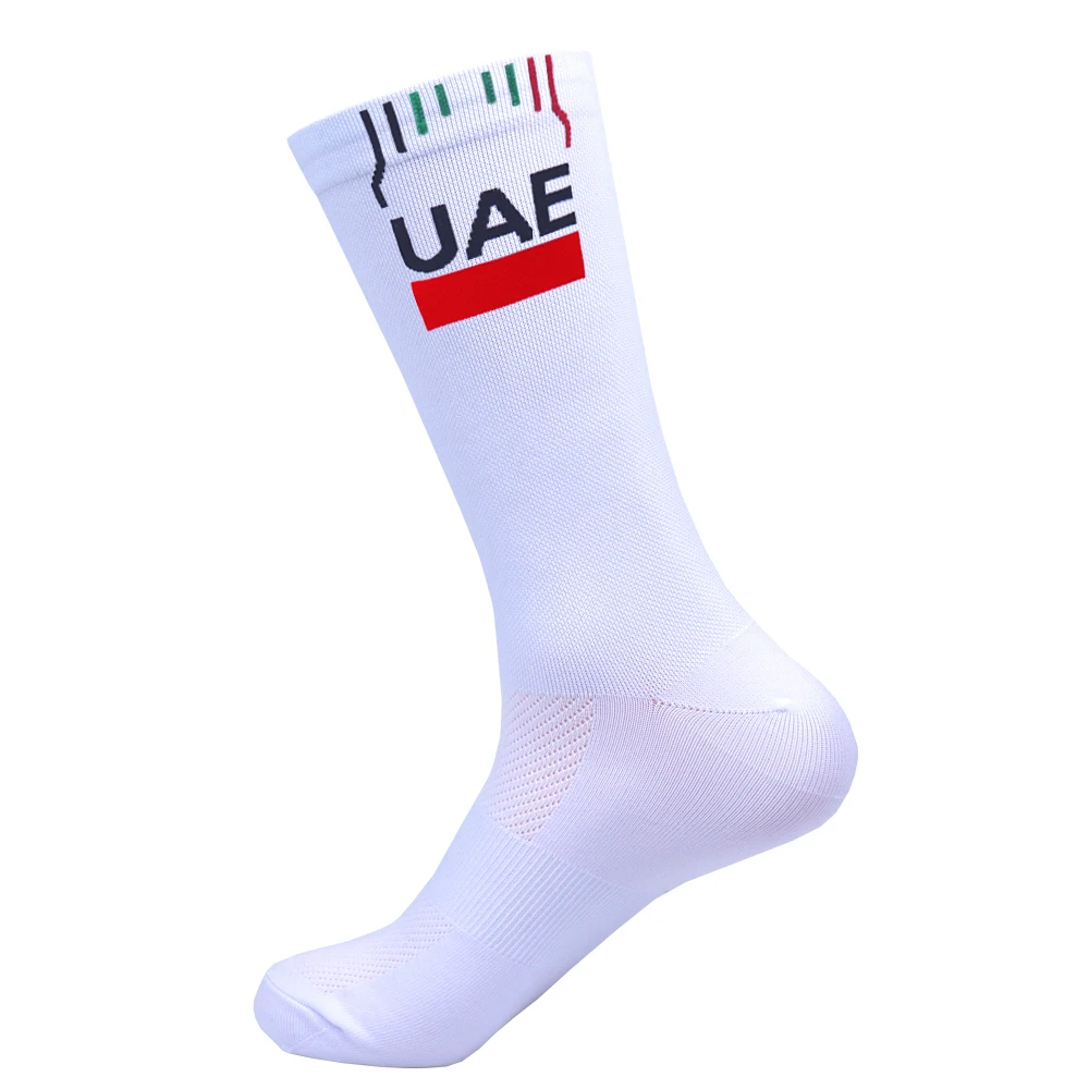 NEU 2026 TUOR UAE Radsocken für Herren und Damen – Atmungsaktive, schnell trocknende Outdoor-Socken für Fußball, Laufen und Radfahren – Detail 3