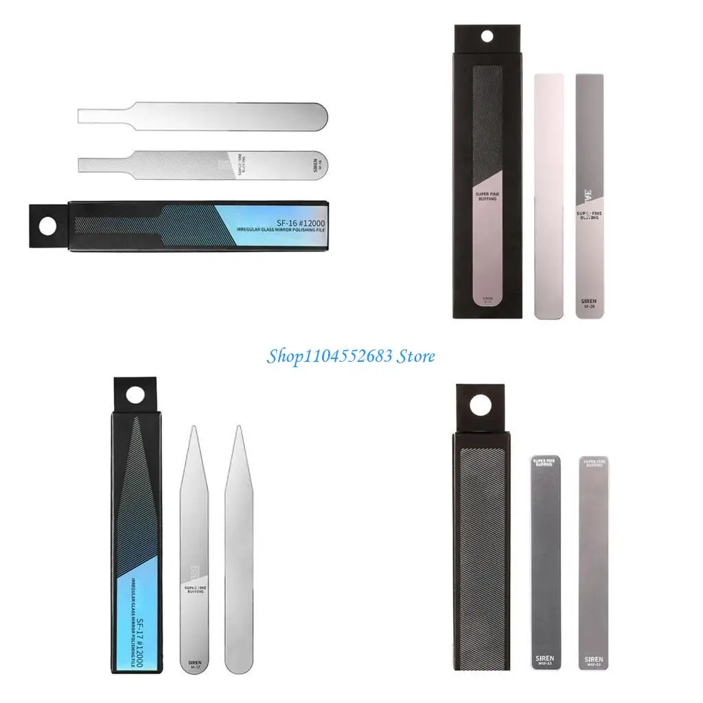 Y6GD Ergonomic Glass Files For Scale Plastic Model Grinding With High Wear Resistance