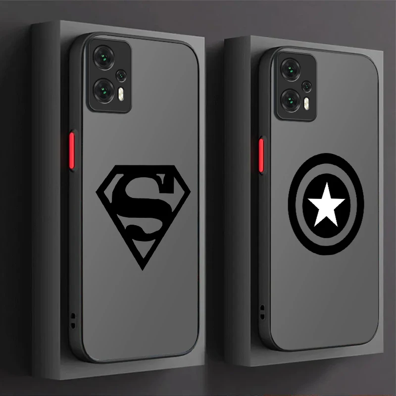 Marvel Spider Man Batmans Case For Xiaomi POCO M6 Pro 4G C65 X6 X3 NFC X4 GT X5 F3 F4 F5 F6 13T 12T 11T 10T 13 12 11 Lite 5G NE