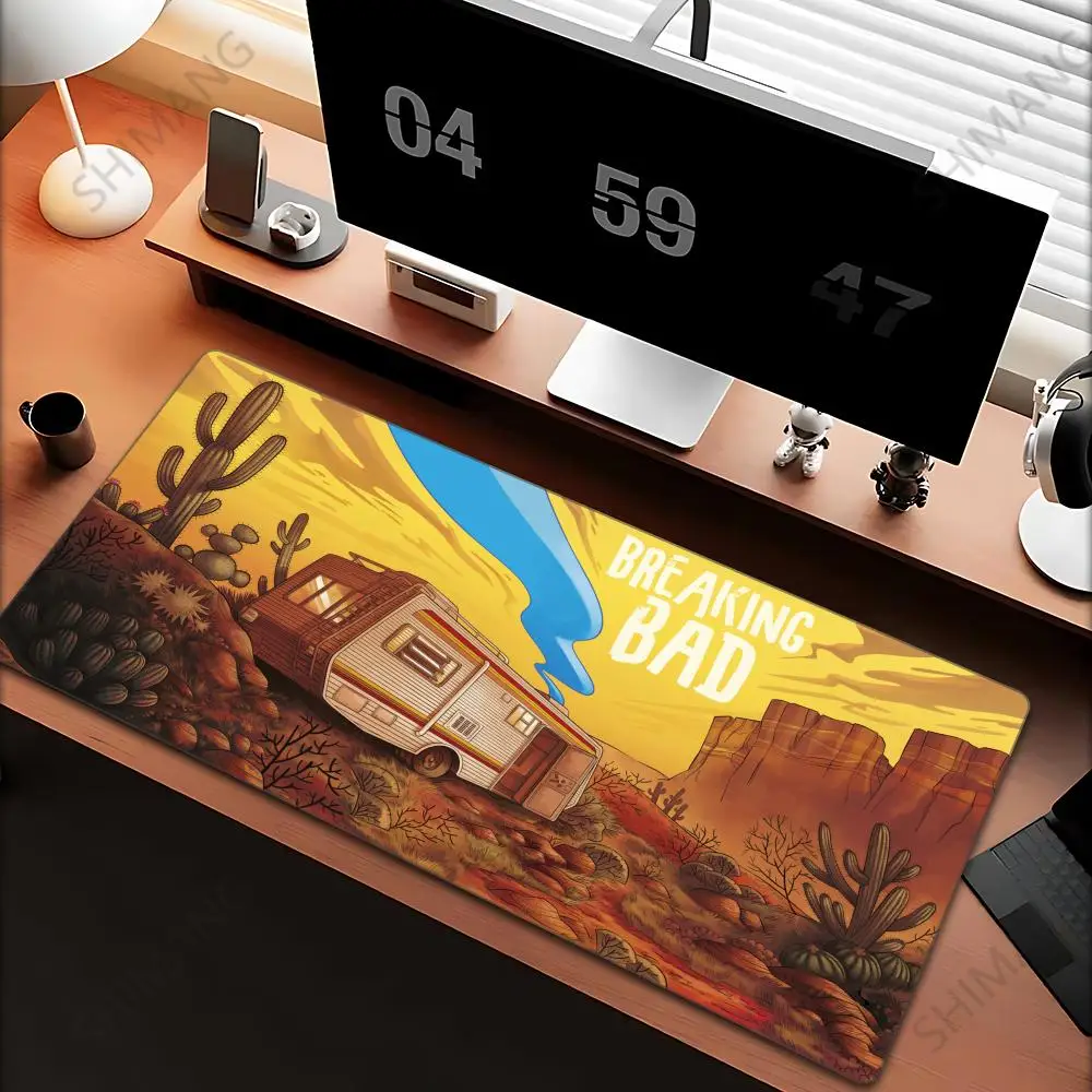 

Heisenberg Breaking Bad Mousepad Boy Pad Natural Rubber Gaming mousepad Desk Mat Size for Gameing World of tanks CS GO Zelda