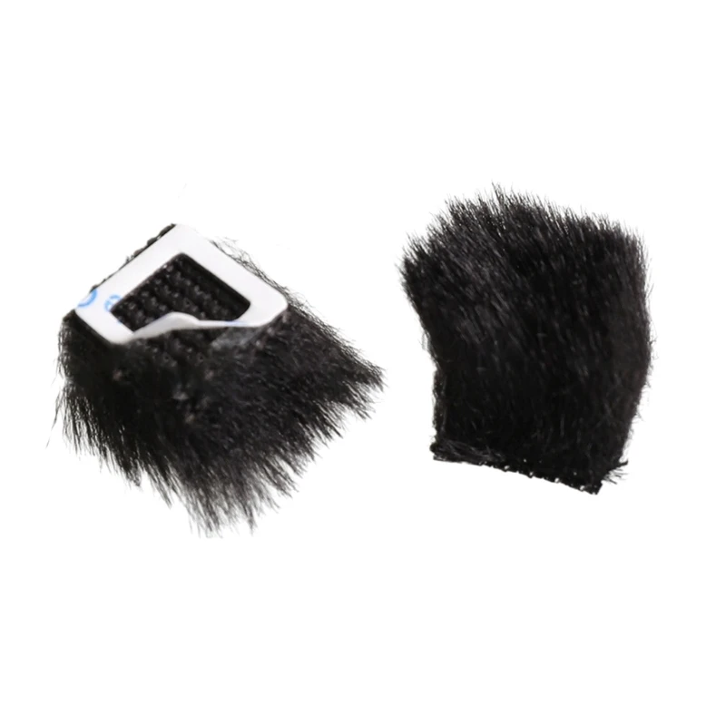 Szsu Furry Outdoor Action Camina Micrófonos Muff parabrisas para 8 9 micrófonos cubierta viento cubierta micrófono