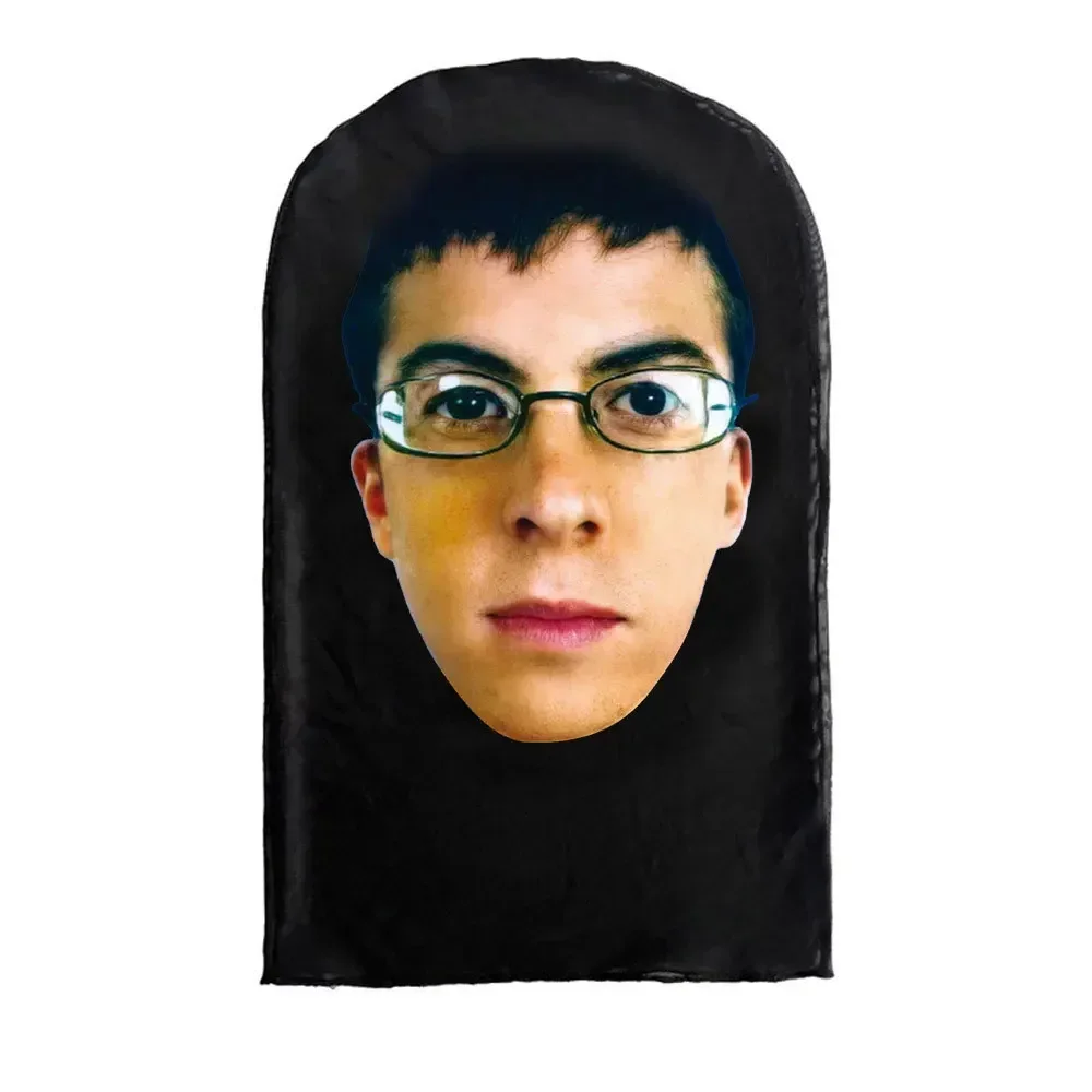 Cosplay 3D Gedrukt Kanye Masker Stretch Mesh Volgelaatsmasker Mannen Vrouwen Rollenspel Hoofdtooi Halloween Mode Bivakmuts Hoofdtooi