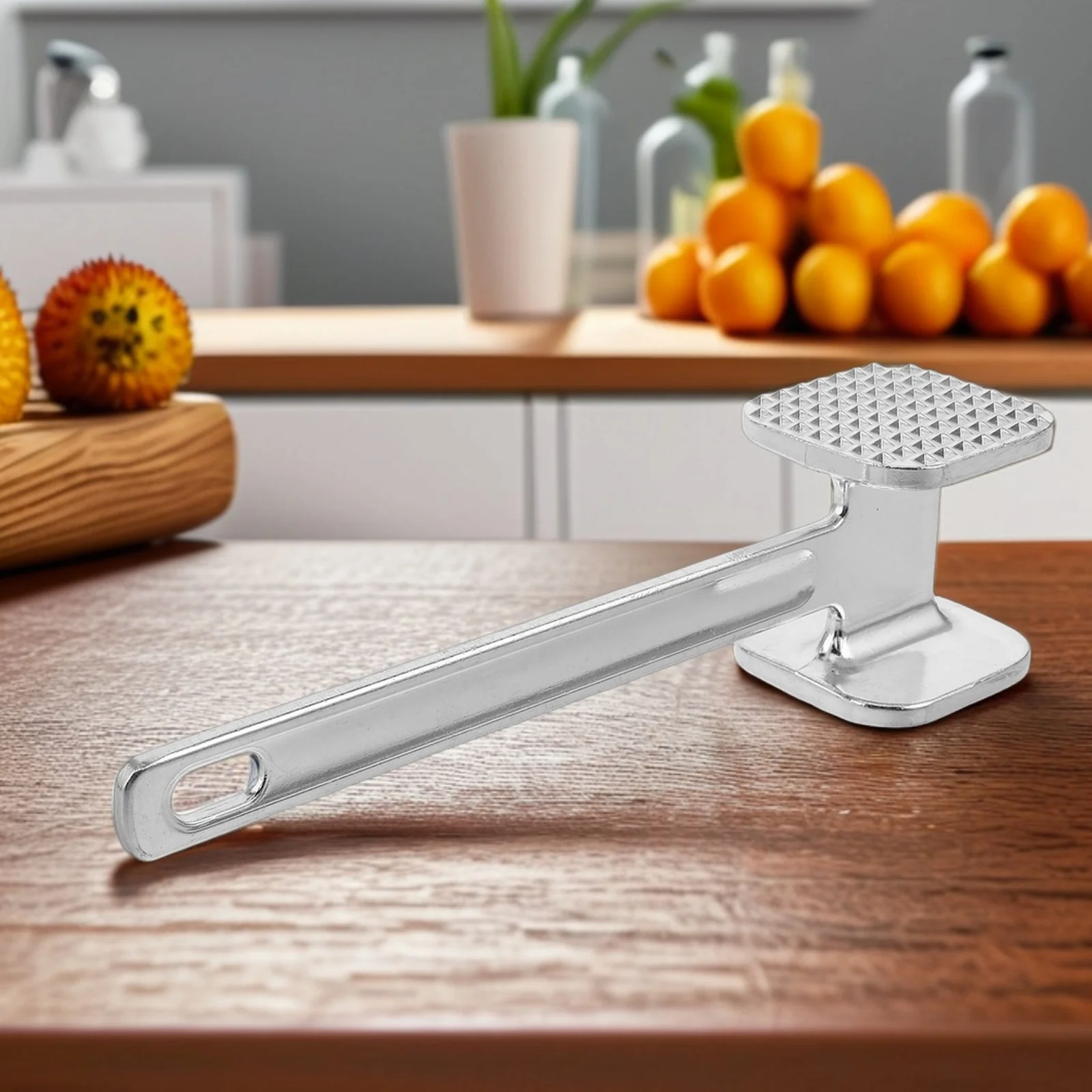 

Meat Tenderizer Cooking Essentials for Kitchen Beef Hammer Bbq Tenderizers Double Sided Pounder Chicken Aluminum Alloy