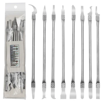 아이폰용 얇은 초박형 블레이드 프라이 삽, CPU IC 프라이 나이프, 마더보드 수리 도구, 8 개 분해