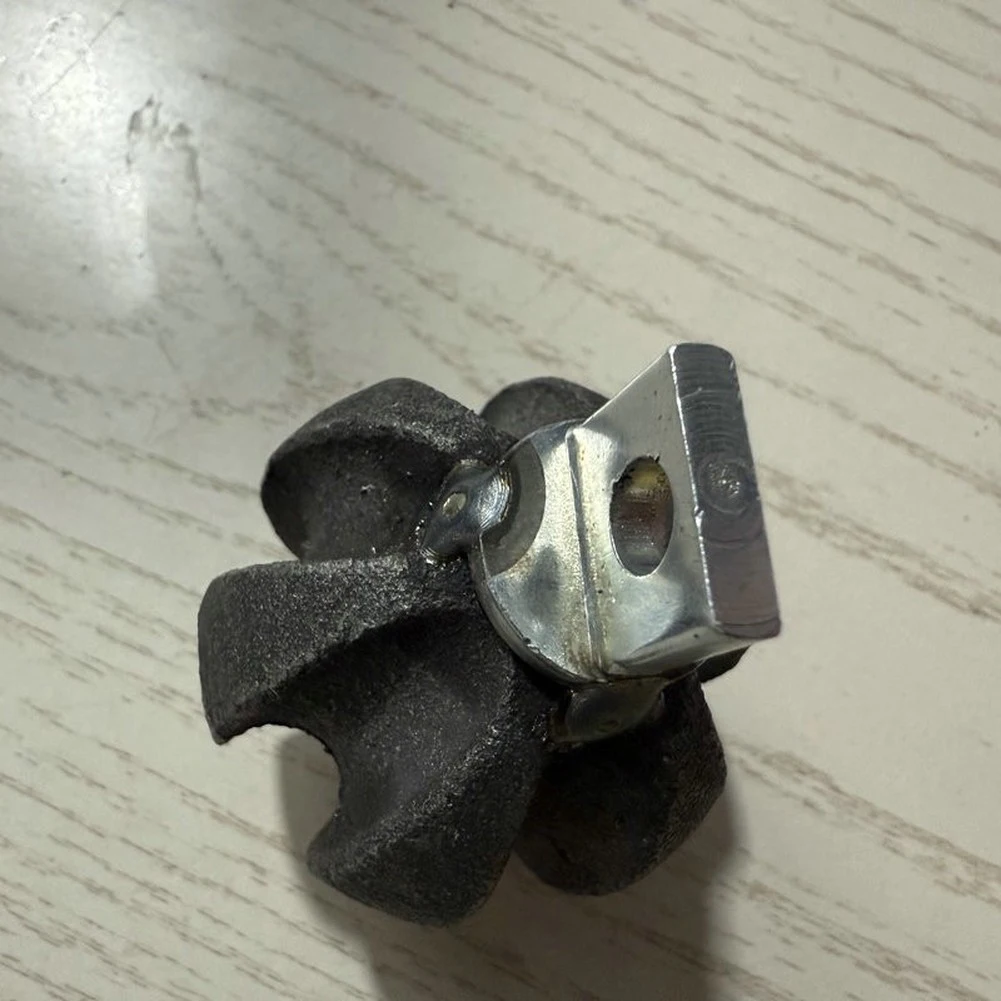 2Inch Hexa-Blade Pipe Cleaning Head For Sewer Drain Machines, Heavy Duty CNC Steel Cutter Bit For Kitchen Toilet Roots