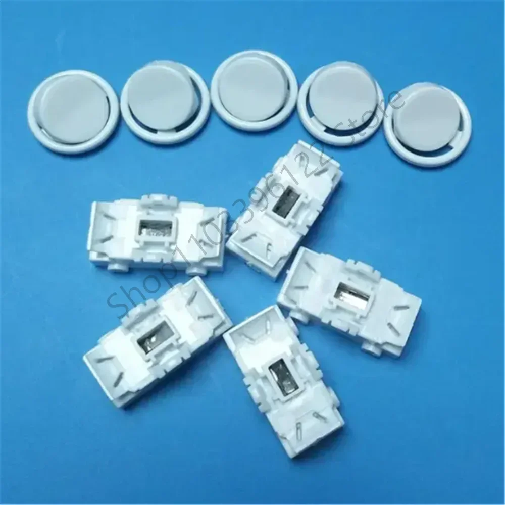 10pcs OJ-336 Light Switches 250V Round Pushbutton Switch For Floor Lights Table Lamp Lighting Accessories 2026years