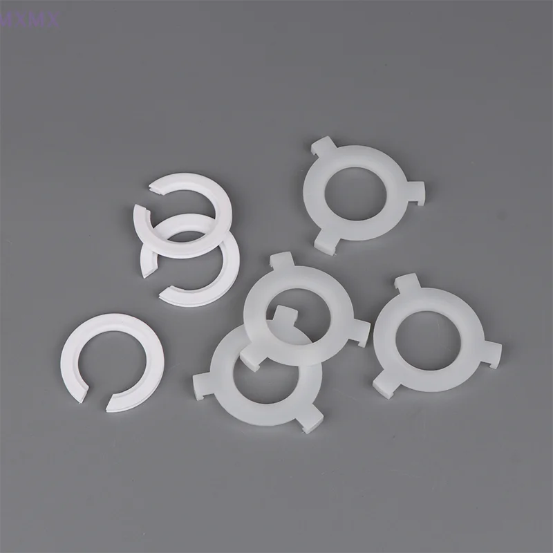 Adaptador de anillo de pantalla de lámpara E27 a E14, adaptador de anillo de pantalla de mesón de plástico, accesorios de iluminación portátiles, 5/10 Uds.