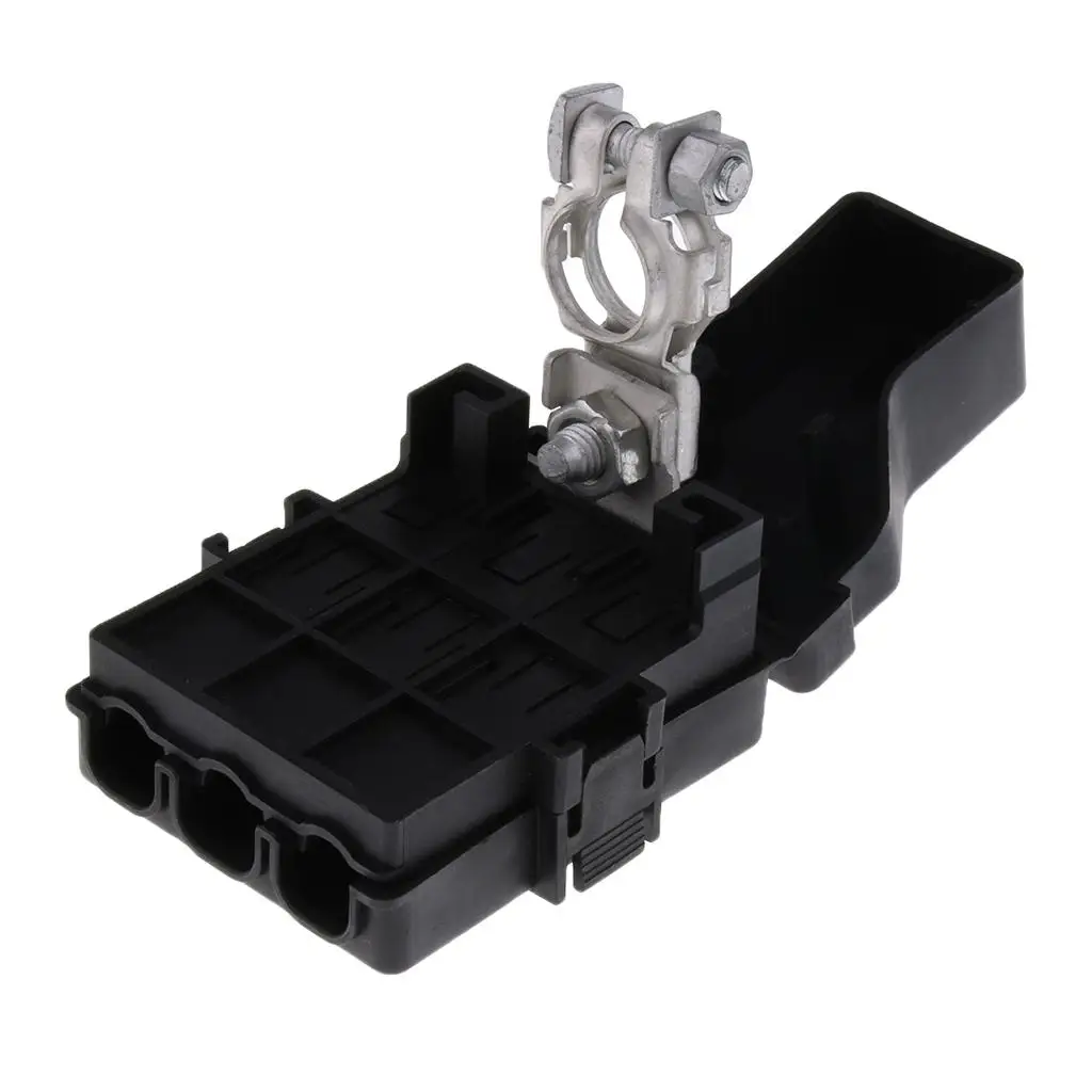 32V Blade Fuse Box Holder Automotive Car Battery 3 Way Screw Down Fuse Box Holder Block Terminals for ANS ANF ANG Fuse